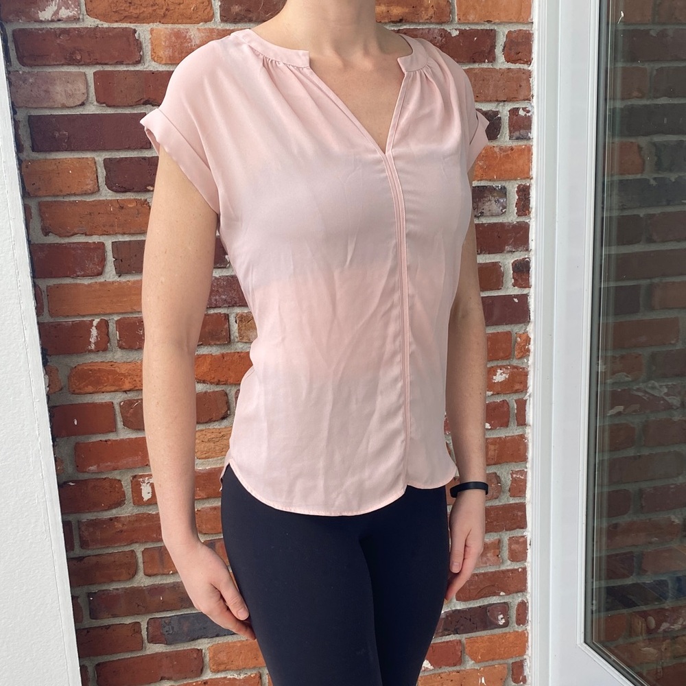 Chic Blush Women's Blouse